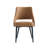 Hickson Leatherette Dining Chair with Metal Legs-117751575
