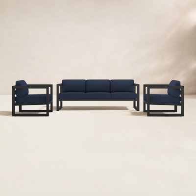 Avion 5 - Person Patio Conversation Set with Cushions