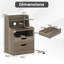 45cm W Manufactured Wood Bedside Table-947188152