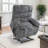 Dual Motor Power Lift Recliner Large  Recliner With Heat And Massage, Infinite Position-1950268325