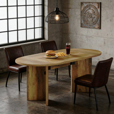 Table de salle à manger, table de cuisine, table de bureau ovale, table de réunion