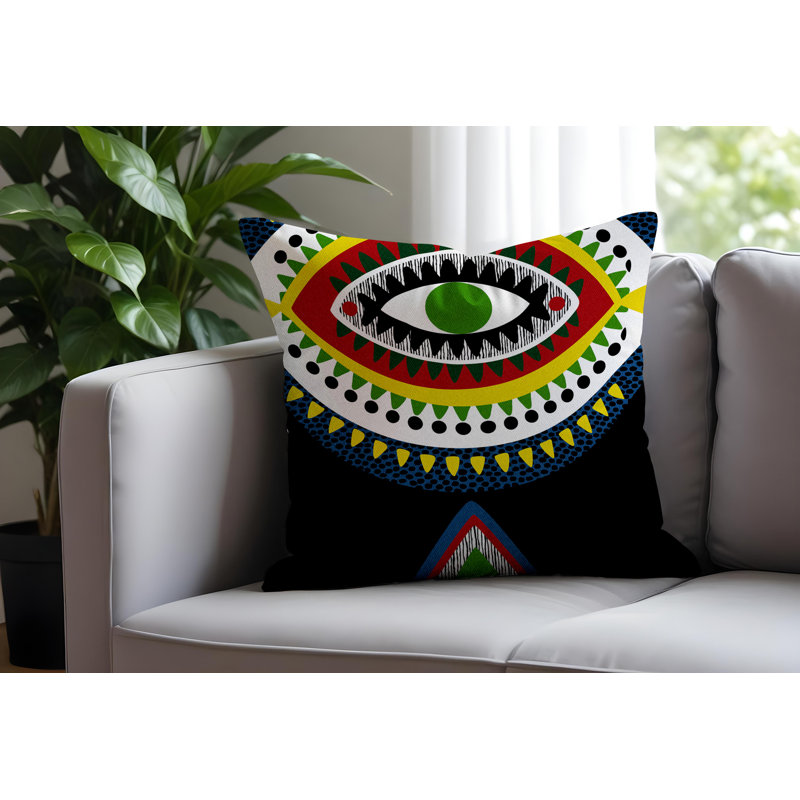 Coussin Evil Eye, 16 x 16