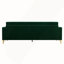 Canapé 3 places en velours Emerald Green