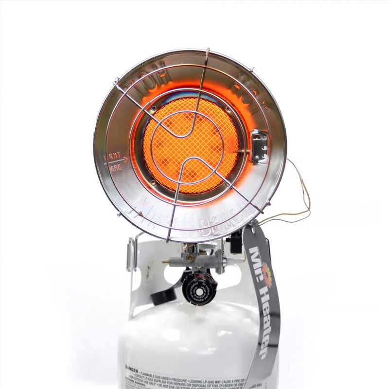 Mr. Heater 15000 BTU/h 300 sq ft Infrared Propane Tank Top Heater
