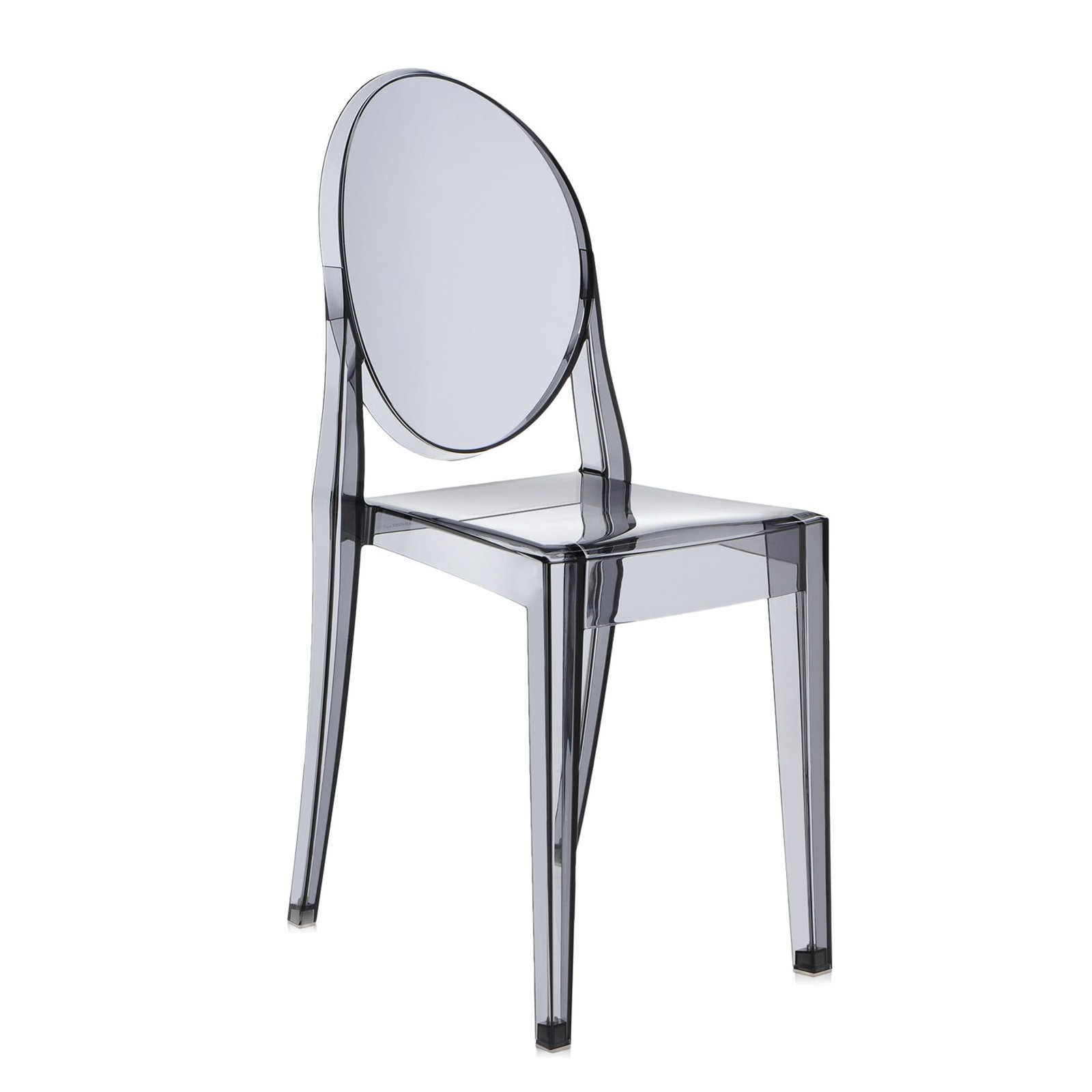 Victoria Ghost Chair, Smoke Gray