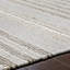 Tapis taupe / gris tissé à plat Portia-370718965