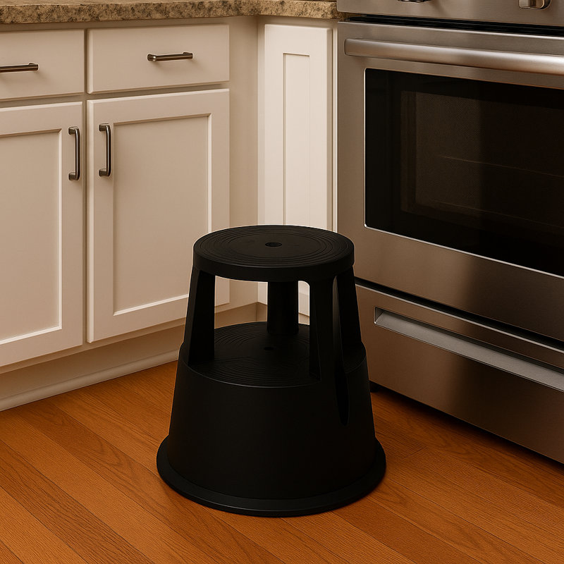 2 - Step Plastic Lightweight Step Stool