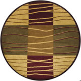 Aadi Beige/Green Area Rug