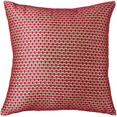 Marvelous Geometric Lace Pattern Violet Linen Marvelous Geometric Lace Pattern, Polyester, Solid Poly Backing, Lace Fabric., Gold, 18 Inch X 18 Inch, Decorative Throw Pillow
