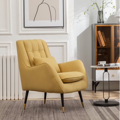 Everly Quinn Lipski Upholstered Wingback Chair & Reviews | Wayfair