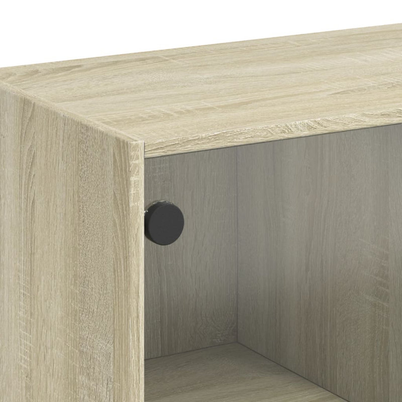 Matasha Coffee Table with Storage, Sonoma Oak