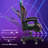 Inbox Zero Adjustable Reclining Ergonomic Faux Leather Swiveling PC & Racing Game Chair with Footrest in Black