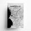 «Marseille City Map», impression-337405631-337405628