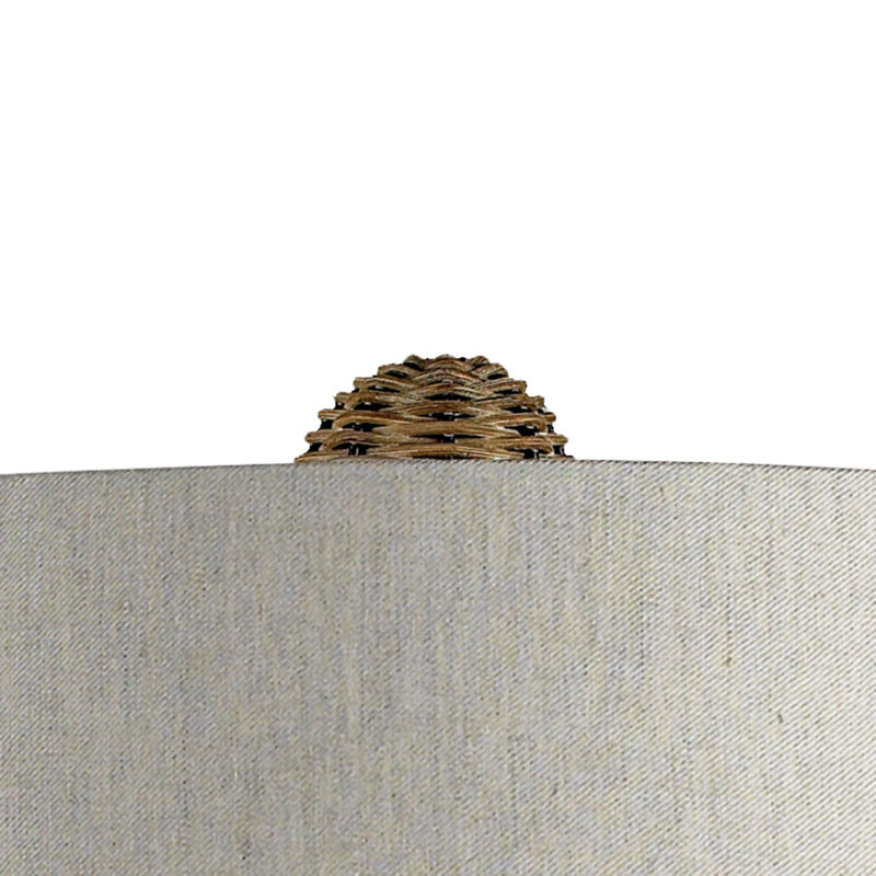 Lampe de table 1 lumière Sycamore Hill 26 po de hauteur - Naturel