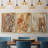 " Tree Texture Triptych I " 3 - Pieces Painting Print-69982858-69982857