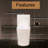 Dual Flush Matte Black Toilet, 1.1/1.6 , 1000G Map Score For Superior Flushing Modern Flush, Energy Option-121773968