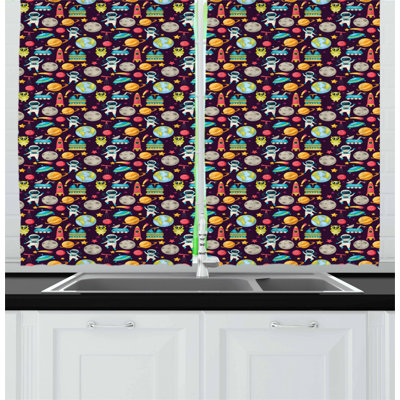 Tailored Kitchen Curtain