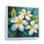 Cadre flottant blanc