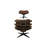 Demartini Upholstered Swivel Accent Chair with Ottoman-26862575