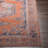Bria Machine Washable Oriental Burnt Orange/Blue Area Rug-1972665161