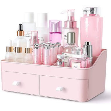 Wooden Makeup Organizer Latitude Run Finish: White