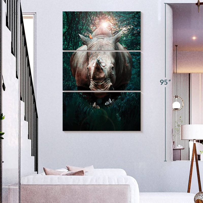 Rhino Brampt Jungle, H 74 po x l 48 po