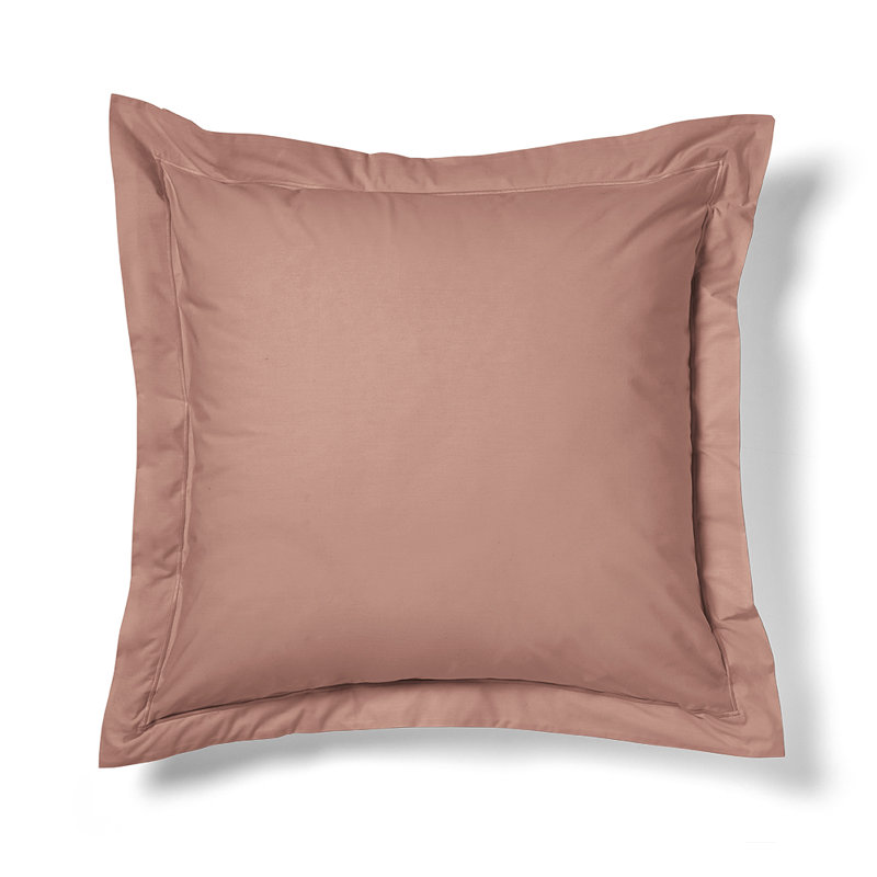 Hazelanne Solid Colour Duvet Cover with Pillowcases, 220 x 240cm Duvet Cover, Pink