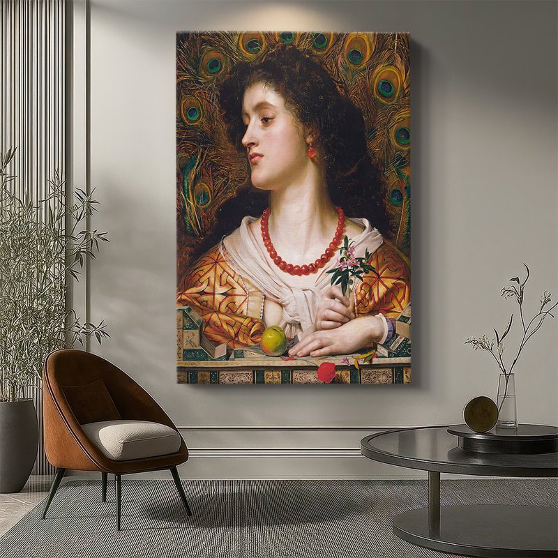 Vivien - toile tendue par Frederick Sandys, 40 po x 60 po