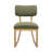 Green Performance Upcycled Fabric Dining Chair-1999963436