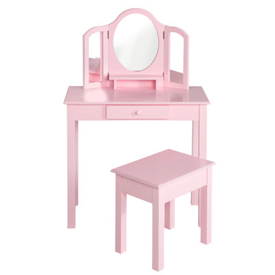 Kids Vanity Set with Mirror