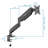 Single Monitor Desk Mount With Gas Spring Arm