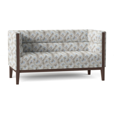 Dyson 58" Tuxedo Arm Loveseat