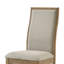 Chaise d'appoint rembourrée Dreydon Barley (ensemble de 2)