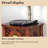 Vintage record player with built-in Bluetooth