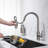 Pull Down Single Handle Kitchen Faucet-63947849