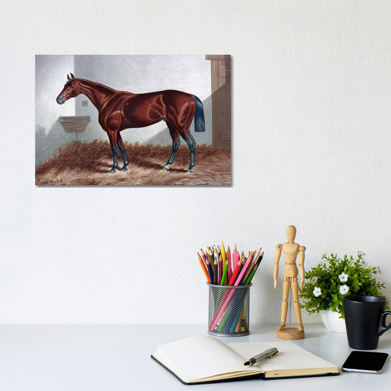Horse II by PatentPrintStore - Wrapped Canvas Print, 20.32 cm H x 30.48 cm W