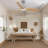 52'' Ceiling Fan With Led Lights And Remote Control, Silver