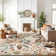 Beige Multi Garden Floral Area Rug