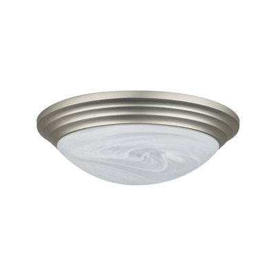 Plafonnier encastré simple 2 lumières Sanira