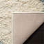 Tapis ivoire / bleu clair Alonnah-393815334