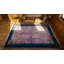 Rectangle Hand Knotted Pile Floral Antique Purple / Lavender Mauve Wool 1920s Rug