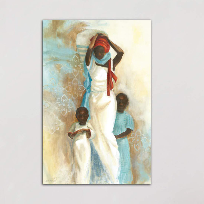 « power of love ii » par carol robinson, reproduction d’art, H 40 po x l 26 po x P 1,5 po, Toile tendue