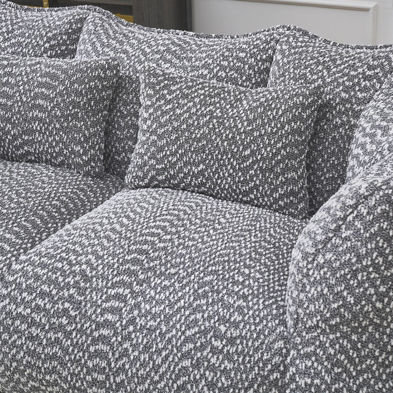 Boneless Cloud Comfy Sofa, Seat Tewkesbury Couch for Living Room, No Assemble, Chenille, Gray, 30.70" H x 47.20" W x 36.20" D