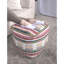 Tapis et repose-pieds multicolores faits à la main avec imprimé péruvien carré, 16 x 16 x 16, capacité de 200 lb, objet décoratif, nettoyage des taches seulement, rembourrage rempli, 16 po x 16 po x 16 po, limite de poids, élément, rembourrage