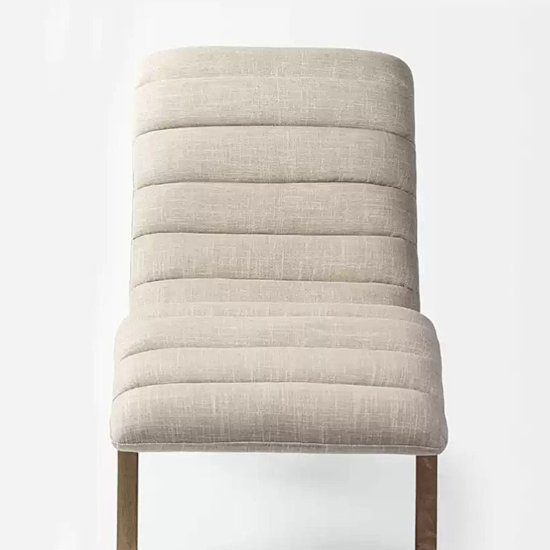 Simple and comfortable solid wooden chair