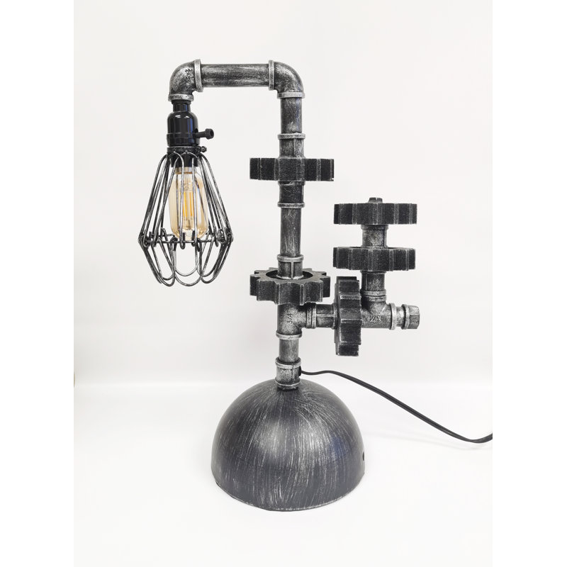 Lampe de bureau industrielle Steampunk