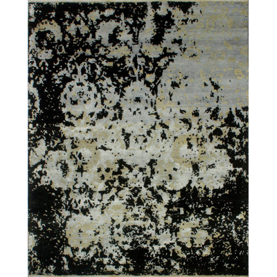 Alvey One-of-a-Kind 8'1" X 10'2" Area Rug in Black