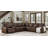 Cognac Luxe Reclining Sectional Sofa-106685513-116066400