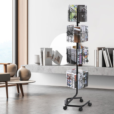 VEVOR 61'' H Rotating Book Stand