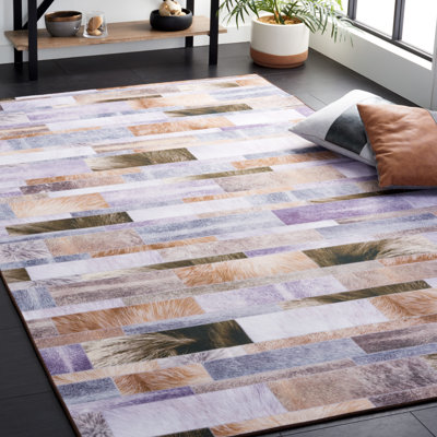 Chanais Performance Machine Washable Animal Print Rug